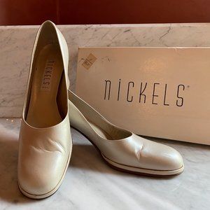 Vintage Nickels Cream Heels